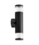 PHARE(GU10): Exterior Wall Pillar & Bollard Lights (black) - Eco Smart Lighting