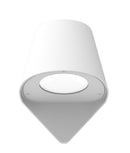 PIL02: Exterior surface mounted wall lights. WALL GU10 Surface Mount White 35W IP44 134x132x187(mm). 