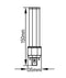 CLA LED PLC Lamps and Globes 4000K 8W 220-240V IP20 - PLC002 - CLA Lighting