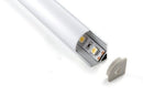 Azoogi Round Corner LED Channel and Accessories 1616 Anodised Aluminium - PR008