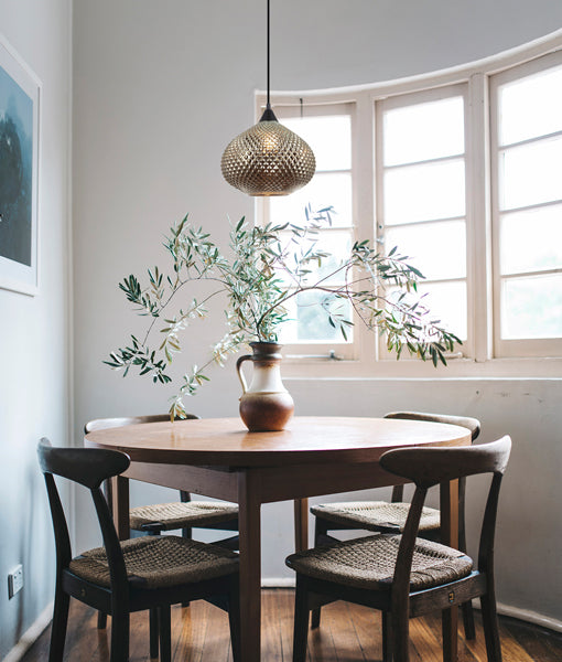 CLA RICTUS: Glass with Quadrilateral Segments Interior Pendant Copper / Gold 220-240V - RICTUS1, RITUS2, RICTUS3, RICTUS4, RICTUS5, RICTUS6 -CLA Lighting