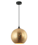 CLA ROCHE: Glass Interior Pendant Matt Gold / Satin Chrome 220-240V - ROCHE1, ROCHE2 - CLA Lighting