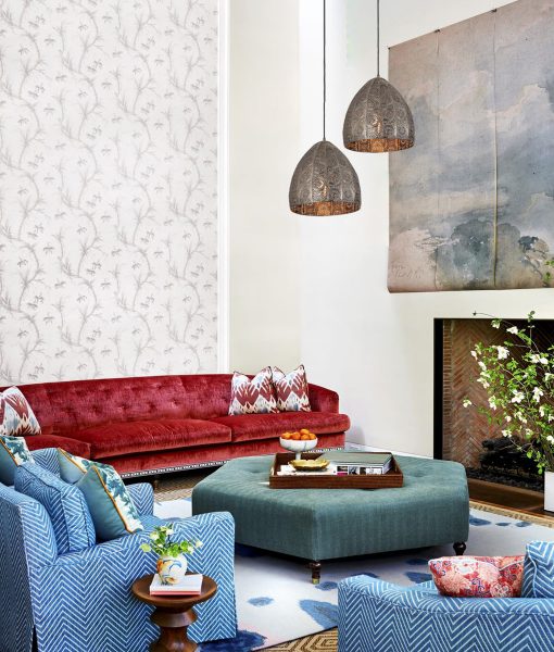 CLA Sari Ellipse Embossed Interior Pendant Aged Brass/ Chrome 220-240V - SARI1, SARI2