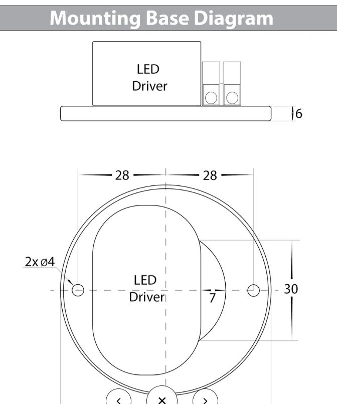 Havit Nella LED Surface Mounted Downlight Tri - White 7W 240V/12V IP54 - HV5802T-WHT, HV5802T-WHT-12V- Havit Lighting