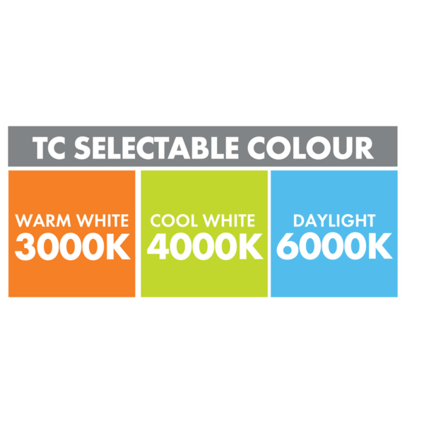 SAL STARLIGHT SPK2000TC LED Flood Light Tri- Black 24W 240V IP65 - SPK2000TC/BK