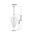 CLA SENORITA: Winter Moss Wood Interior Pendant Small / Medium / Large 220-240V - SENORITA4, SENORITA5, SENORITA6- CLA LIGHTING