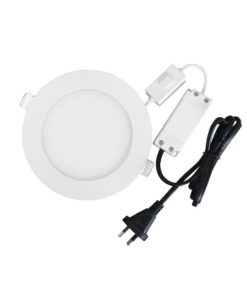 CLA SLICKTRI: Round Ultra Slim LED Dimmable Recessed LED Downlights Tri - White 9W / 12W / 18W 220-240V IP40 - SLICKTRI1R, SLICKTRI2R, SLICKTRI3R - CLA Lighting