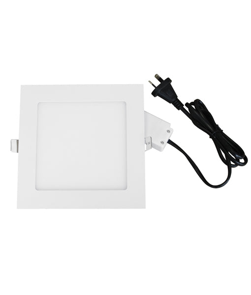 CLA SLICKTRI: Square Ultra Slim LED Dimmable Recessed LED Downlights Tri - White 9W / 12W / 18W 220-240V IP40 - SLICKTRI1S, SLICKTRI2S, SLICKTRI3S - CLA Lighting