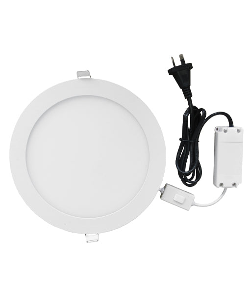 CLA SLICKTRI: Round Ultra Slim LED Dimmable Recessed LED Downlights Tri - White 9W / 12W / 18W 220-240V IP40 - SLICKTRI1R, SLICKTRI2R, SLICKTRI3R - CLA Lighting
