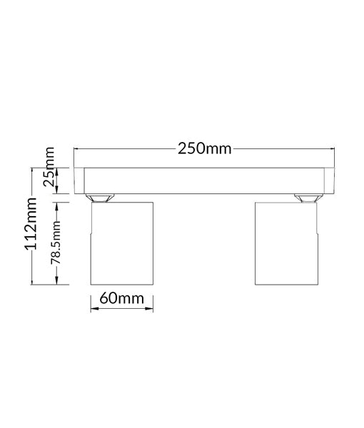 CLA SPOT: Interior GU10 Surface Mounted Spot LED Track Light Matte White 100-240V IP20 - SPOT - CLA Lighting