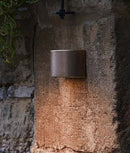 STE: Exterior Surface Mounted Curved Step Lights Bronze IP65- CLA Lighting