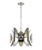 CLA STRATO: Abstract Hardware with Stainless Steel Interior Pendant Polished Nickel 220-240V - STRATO1 -CLA Lighting