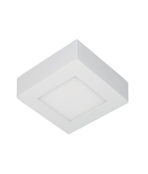 CLA SURFACETRI: Square Dimmable Surface Mounted LED Oysters Tri - White 6/18W 240V IP40 - SURFACETRI1S, SURFACETRI3S - CLA Lighting