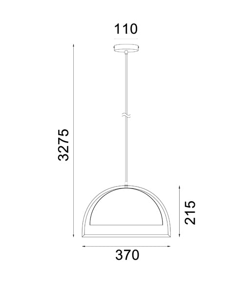 CLA SWING: Oblong / Dome / Ellipse Wood Frame Interior Pendant Matt Black / Matt White 220-240V - SWING1, SWING2, SWING3, SWING4, SWING5, SWING6 -CLA Lighting
