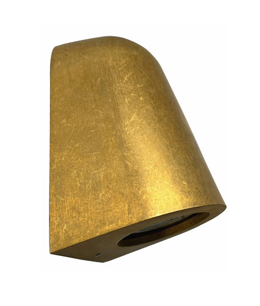 CLA TORQUE: Surface Mounted Exterior Wall Lights Antique Brass 110-265V / 12-24V IP65 - TORQUE - CLA Lighting