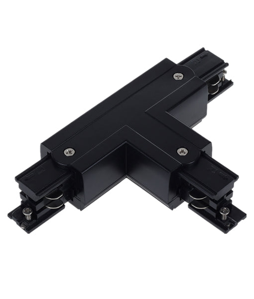 CLA 4 Wire 3 Circuit Universal Tracks, Connectors, End Cap & Live End Accessories Black - TRK3BL - CLA Lighting