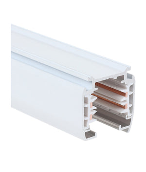 CLA 4 Wire 3 Circuit Universal Tracks, Connectors, End Cap & Live End Accessories White - TRK3WH