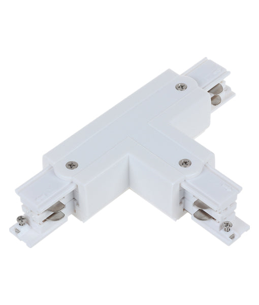 CLA 4 Wire 3 Circuit Universal Tracks, Connectors, End Cap & Live End Accessories White - TRK3WH - CLA Lighting