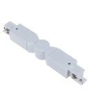 4 Wire 3 Circuit Universal Tracks, Connectors, End Cap & Live End (White) - Eco Smart Lighting