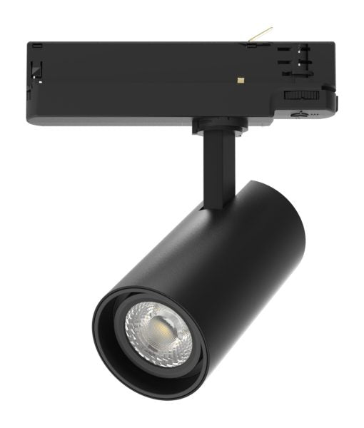 CLA 4 Wire 3 Circuit Dimmable Head Fittings LED Track Light Tri- Black/ White 15W 220-240V IP20- TRKTRI01, TRKTRI02