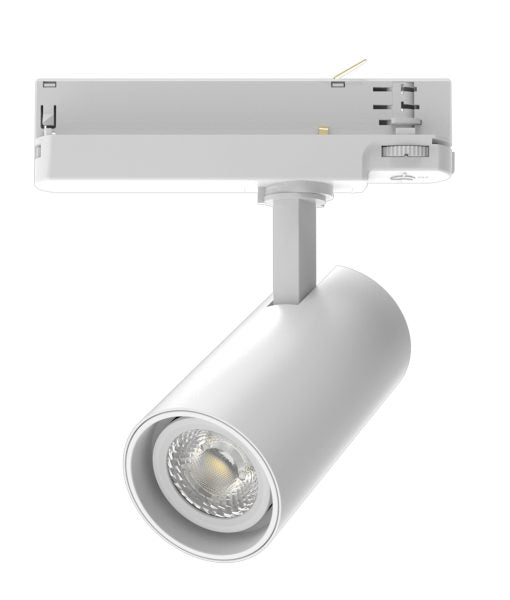 CLA 4 Wire 3 Circuit Dimmable Head Fittings LED Track Light Tri- Black/ White 15W 220-240V IP20- TRKTRI01, TRKTRI02