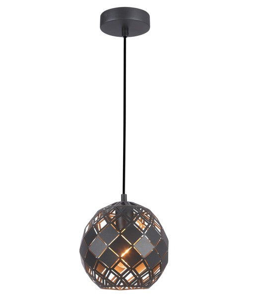 CLA TUILE: Interior Embossed Tiled Iron Wine Glass Shape Interior Pendant Matt Black / Champagne Gold / Coffee 220-240V - TUILE1, TUILE2, TUILE3, TUILE4, TUILE5, TUILE6 - CLA Lighting