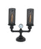 CLA VENETO: Industrial Aged Iron Decorative Table Lamp Black 220-240V - VENETO-T1, VENETO-T2  - CLA Lighting