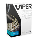 VIPER 4.8w 5m LED Strip kit 5500k VPR9734IP54-60-5M - Eco Smart Lighting
