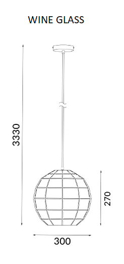 CLA ARMIS: Retro Tiled Glass Shape Interior Pendant Matt White / Champagne Gold / Coffee 220-240V - ARMIS -CLA Lighting