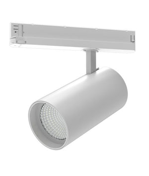 CLA ZONE: 4 Wire 3 Circuit Dimmable Track Head Fittings Tri- White 30W 220-240V IP20 - ZONE1WH