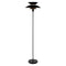 Domus ALLEGRA-FL Floor Lamp Black / Satin Chrome / White 240V - 22707, 22708, 22709 - Domus Lighting