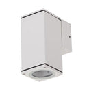 Domus ALPHA-1 GU10 Down Exterior Wall Lights Tri - Textured White 6W 240V IP65 - 19129, 19391, 19392, 19393 - Domus Lighting