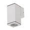ALPHA-1 Down Only Exterior Wall light GU10 LED 6W 240V IP65 - Textured White