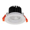 AQUA-10 Round 10W LED Dimmable IP65 Downlight Kit- White