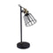 Domus Ashley-Dl Cage Desk Lamp Black 240V IP20 - 22516 - Domus Lighting