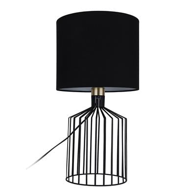Domus Ashley-TL Cage Table Lamp Black 240V IP20 - 22512, 22513, 22514 - Domus Lighting