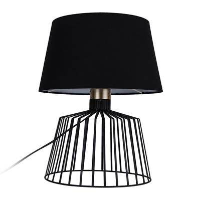 Domus Ashley-TL Cage Table Lamp Black 240V IP20 - 22512, 22513, 22514 - Domus Lighting