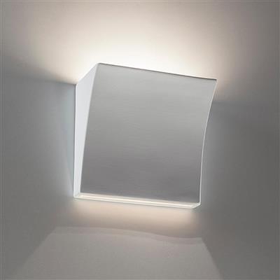 Domus BF - 2012 Raw Ceramic Up/ Down Interior Wall Light White 240V - 11034 -Domus Lighting