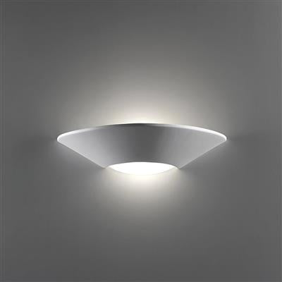 Domus BF - 7603 Ceramic Frosted Glass Up/Down Interior Wall Light White 240V - 11049 - Domus Lighting