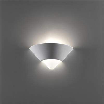 Domus BF - 7908 Ceramic Frosted Glass Up/Down Interior Wall Light White 240V - 11051- Domus Lighting