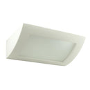 Domus BF - 8232 Ceramic Frosted Glass Up/Down Interior Wall Light White 240V - 11113 - Domus Lighting