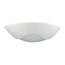 Domus BF - 8259 Ceramic Frosted Glass Up/ Down Interior Wall Light White 240V - 11118- Domus Lighting