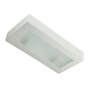 Domus BF - 8284 Ceramic Frosted Glass Up/ Down Interior Wall Light White 240V - 11121- Domus Lighting