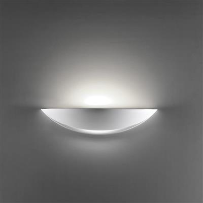 Domus BF - 8411 Ceramic Frosted Glass Up/ Down Interior Wall Light White 240V - 11131 - Domus Lighting