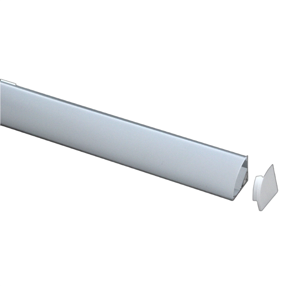 SAL SLT LED Strip and Channels Opal White / Anodised Silver - SLT5000 - SAL Lighting
