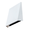 S9314: Stylish interior wall mount LED luminaire. 1.2W RECESSED SQUARE WALL 3000K, Warm White. SAL Lighting. Square face