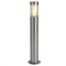SE7086/100: SWAN External LED stainless steel bollard post. E27 Lamp. 240v.  Clear acrylic diffuser. SAL Lighting. 