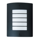 SAL MOD SE7013 Exterior Wall Lights Black / Stainless Steel 240V IP44 - SE7013 BK, SE7013 SLS - SAL Lighting