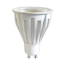 GU10 LED GU10LR750. High Efficiency 9 watt GU10 LED lamps. CRI > 80, CCT 3000, 4000, 6000K, beam distribution 60 degree