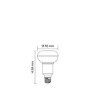 SAL R Series LR50 Lamps and Globes 2700K 6000K Opal 6W 240V IP20 - LR50WW, LR50DL - SAL Lighting